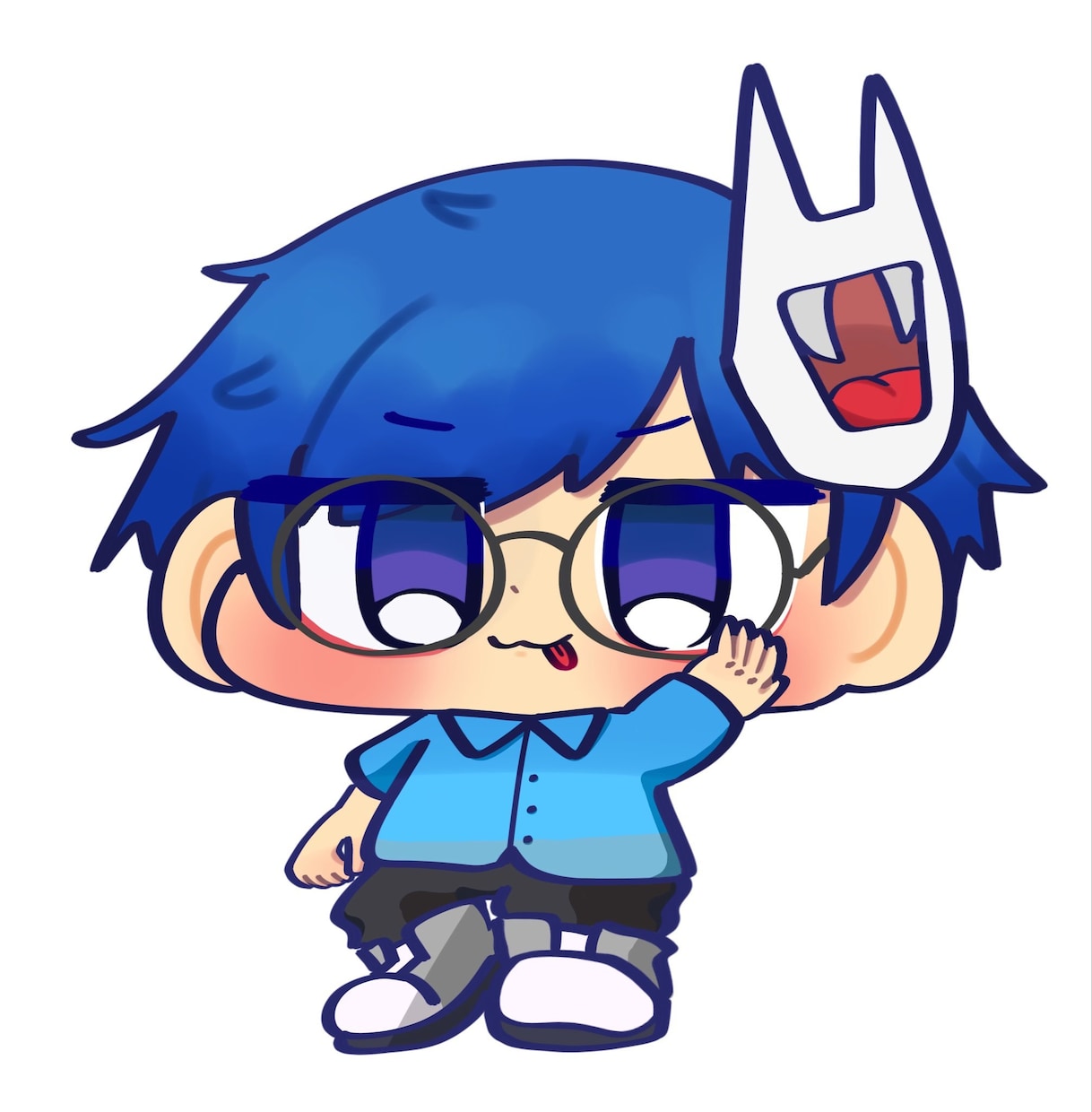 ふんわりかわいい全身ミニキャラ描きます オリキャラ・推しキャラもOK！かわいいデフォルメイラスト イメージ6