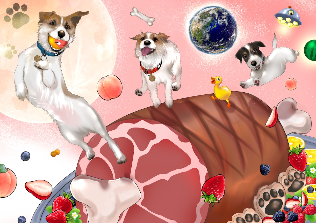 商用可能❢美味しそうな食べ物イラスト描きます 食べ物のイラストが必要な方、是非こちらへ！ イメージ2