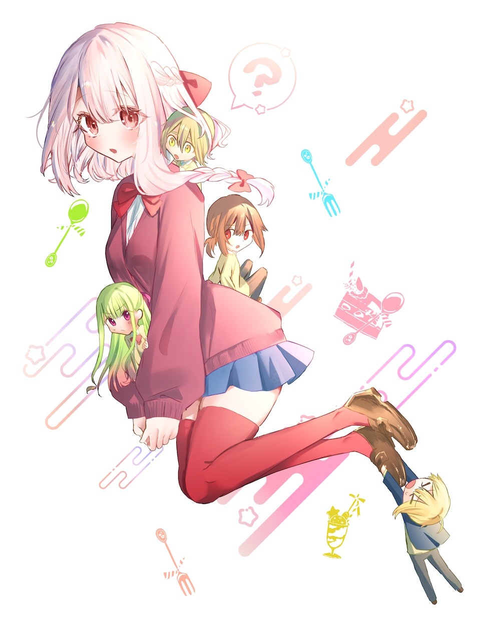 活動者割引有！可愛く綺麗なイラスト描きます 女の子、男の子のかわいい系のイラストをお求めの方に イメージ4