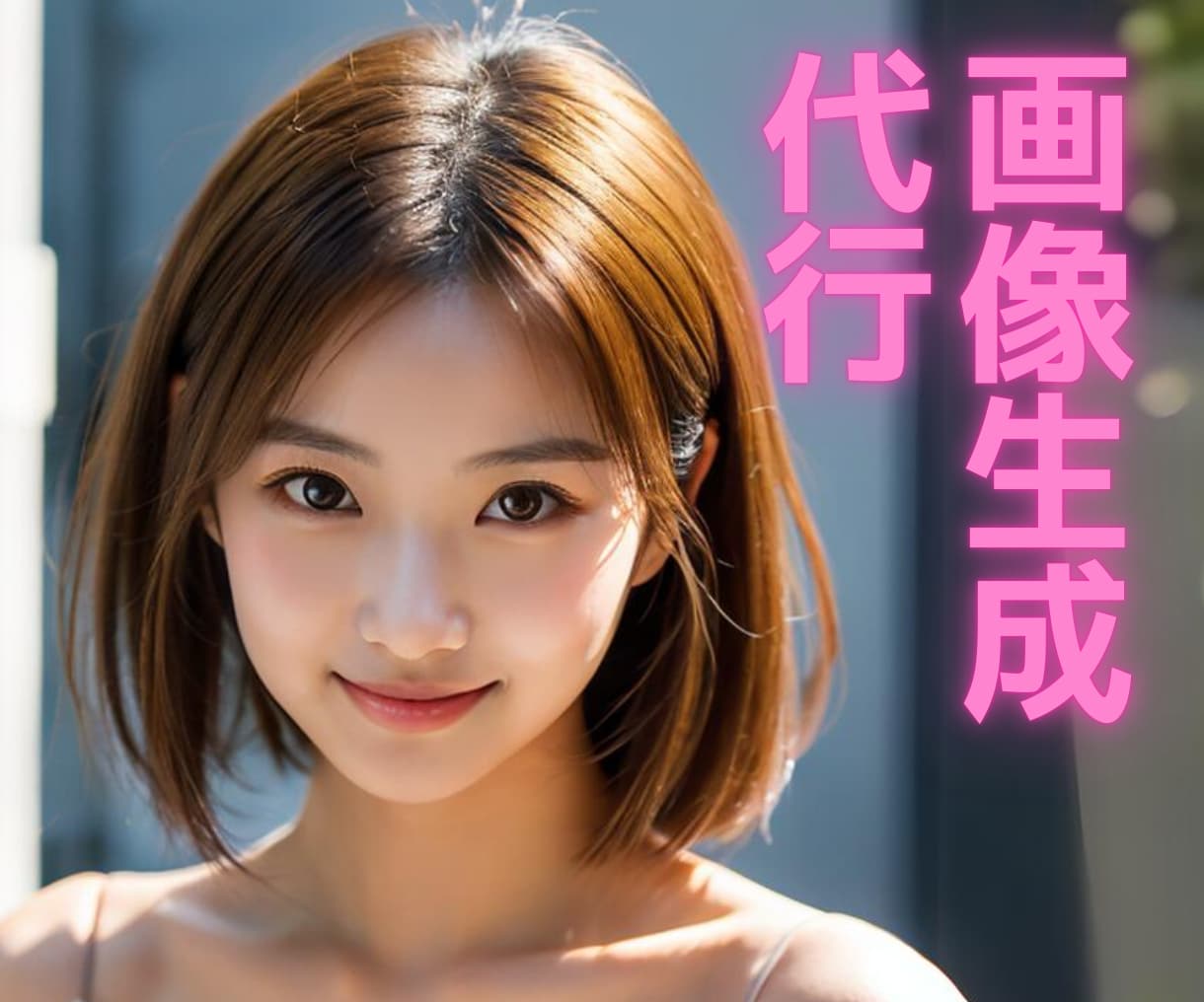 画像生成代行します バナー広告やSNSで目を惹く美女を使いたい！ イメージ1