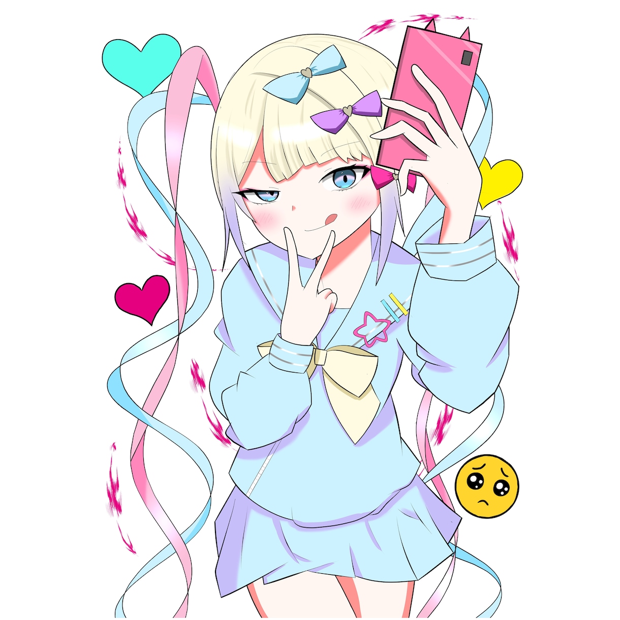 最低価格でキャラデザ承ります ゲームやTRPGのキャラデザやスチル絵承ります。 イメージ3