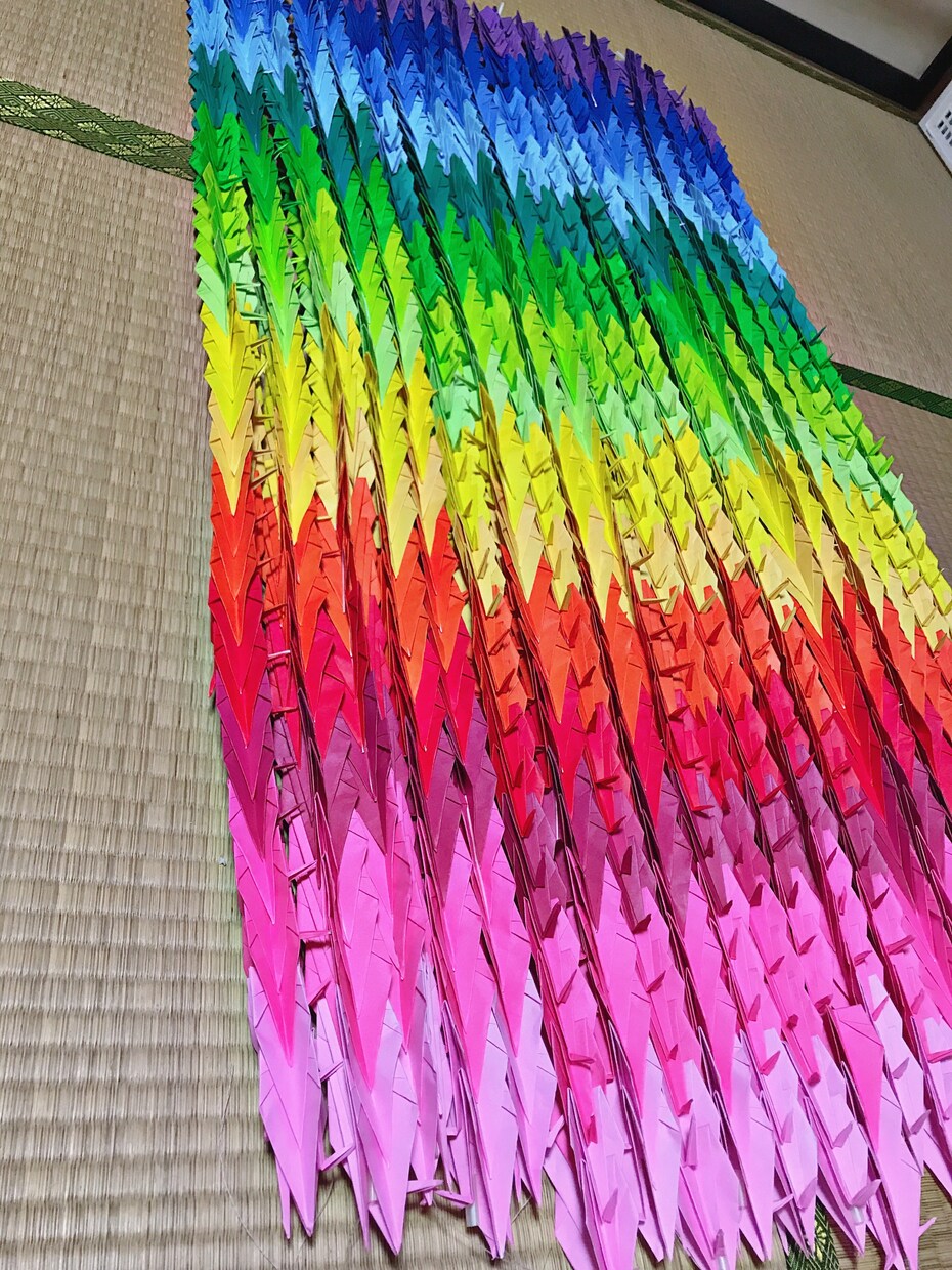 千羽鶴を心を込めて折ります 千羽鶴を折る時間が無い方！心を込めてお作りします！ イメージ2
