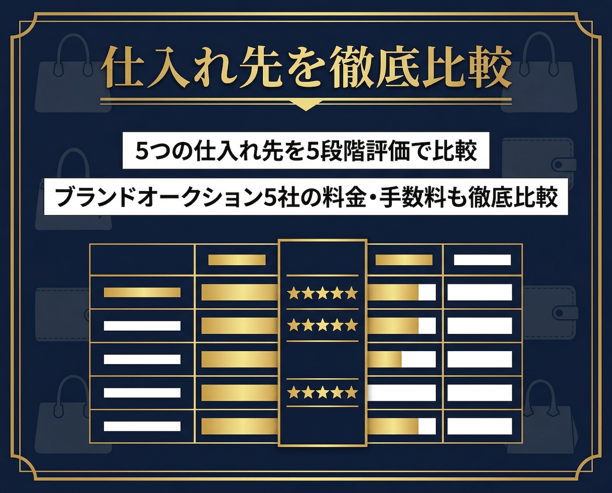 ブランドせどりを教えます ブランドせどりノウハウを分かりやすくお伝えします！ イメージ5
