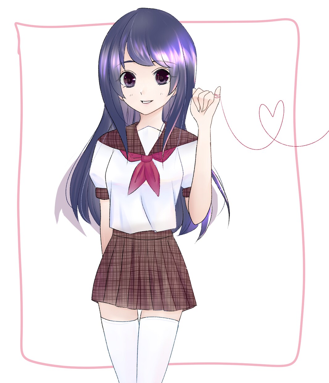 貴方だけの可愛い女の子のイラストを描きます SNS等で自由にご利用頂ける可愛い女の子のアイコン描きます♪ イメージ5