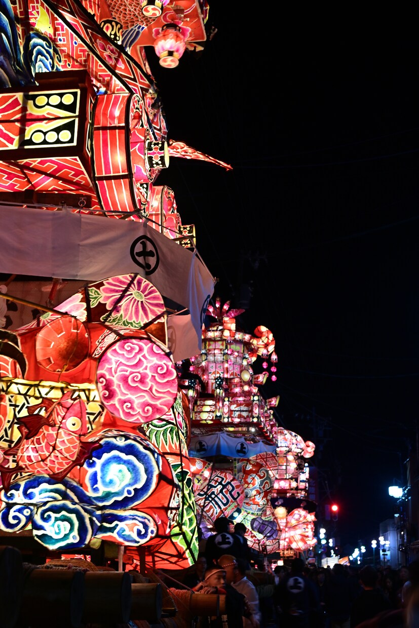 南砺市福野夜高祭大行燈の写真を提供します ワクワクが止まらない！福野夜高祭（宵祭り） イメージ4