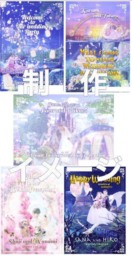 額装無料プリンセスのような幻想的なイラスト描きます 印刷額装済、子どもペット追加無料、SNS、表紙など商用可 イメージ7