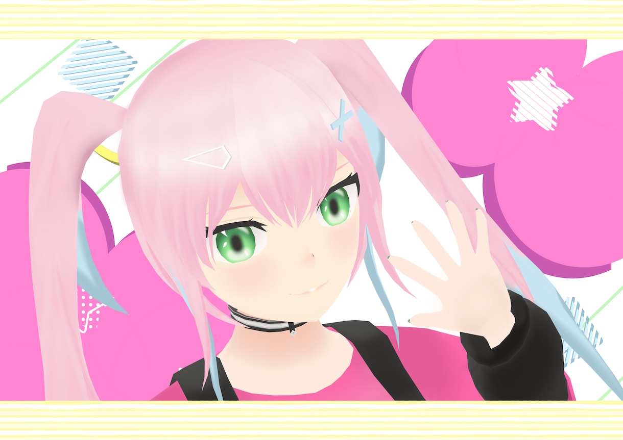 商用利用可！！３Dモデル作成します Vtuber、VRChatのモデルとしてご利用いただけます！ イメージ1