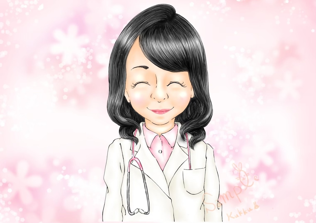 リアルタッチ似顔絵・ペットイラストも対応します 触りたくなる大切な思い出の1枚をどうぞ*.❁ イメージ9