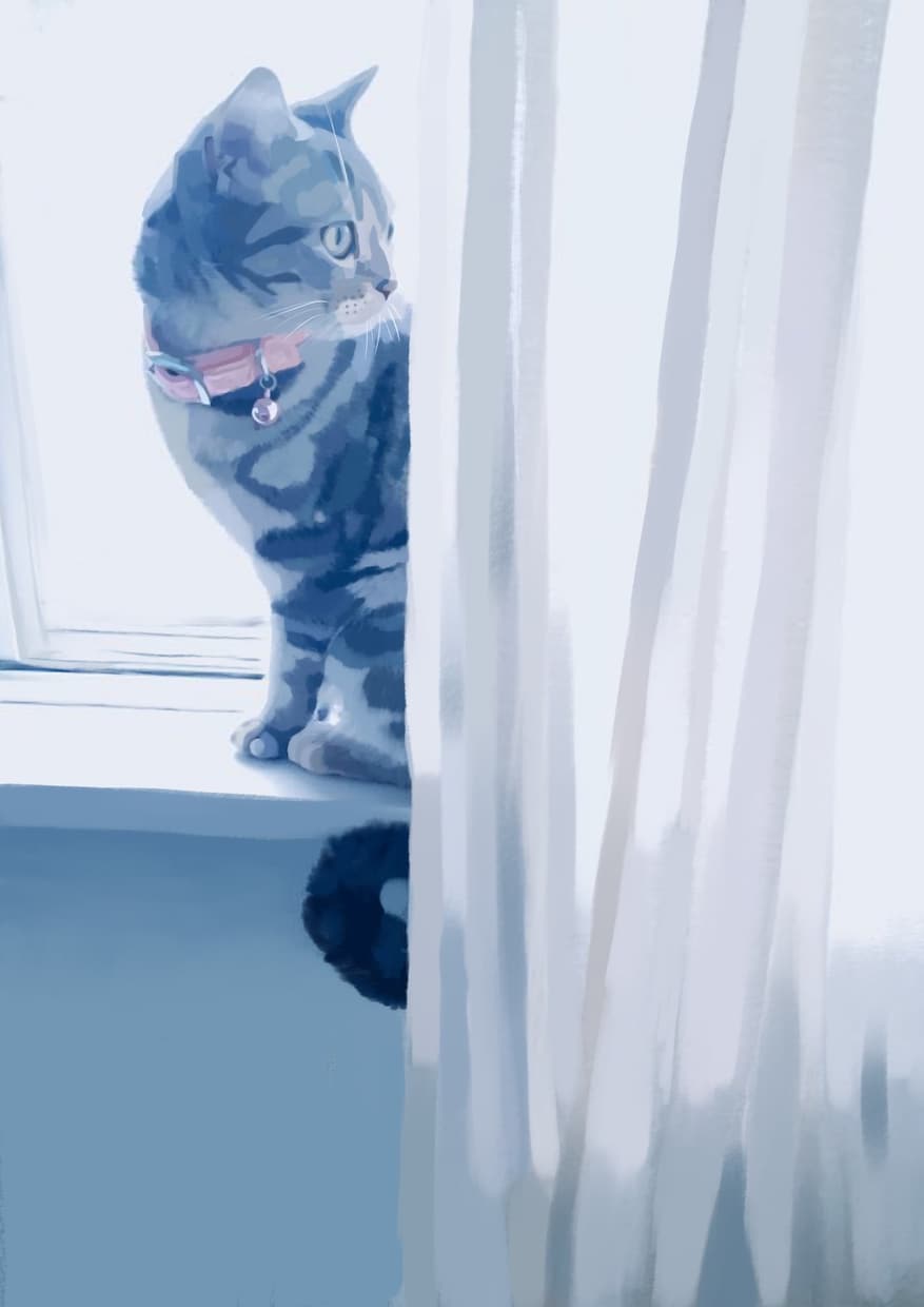 あなたのペットを描きます 写真とはまた違う思い出づくりにいかがですか？ イメージ5