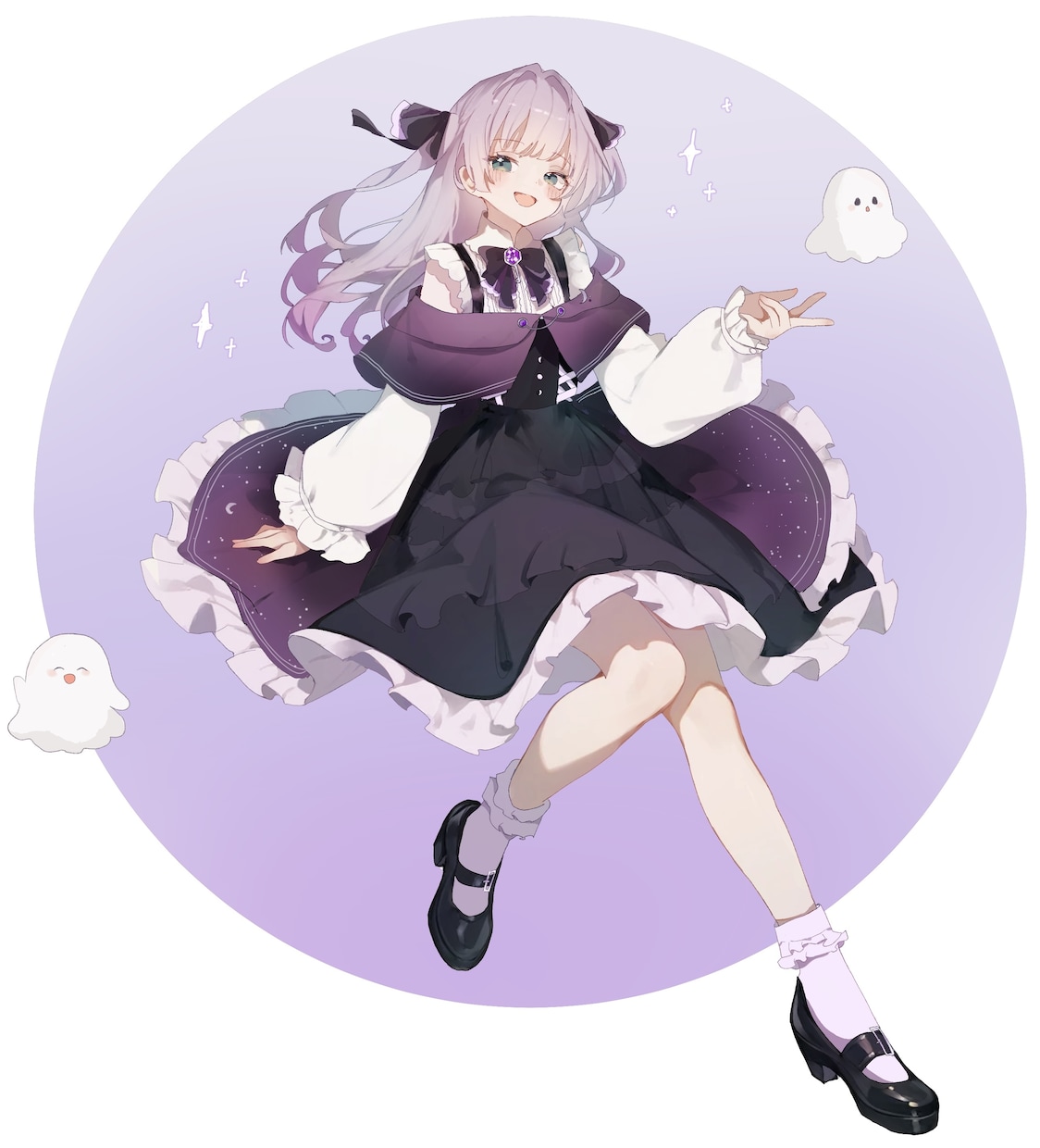 立ち絵・MVイラストなど！可愛いイラスト描きます アニメ系、リアル寄りなど、絵柄や塗りの変更対応してます！ イメージ3