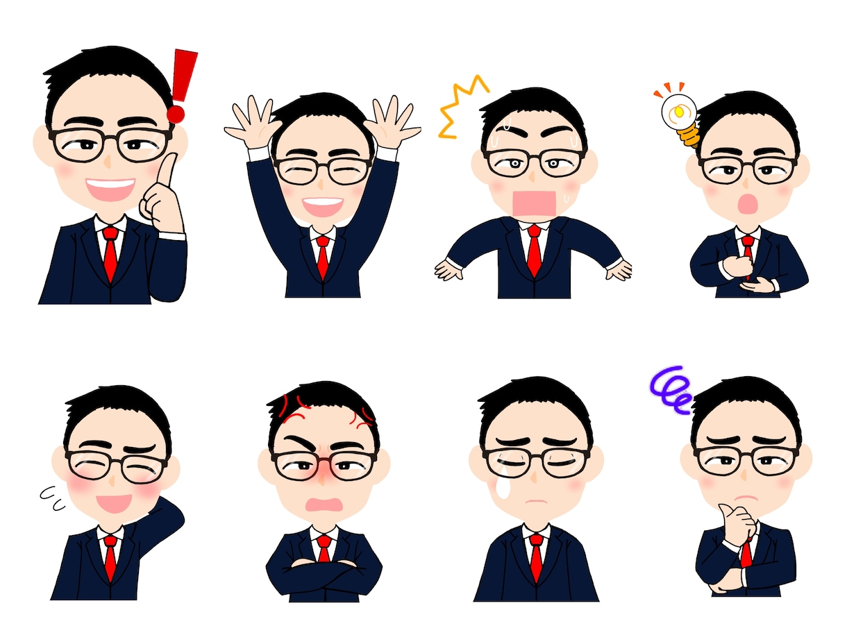 シンプル × ゆる可愛いイラストをお作りします SNSやブログ、挿絵に使いやすいイラストをお作りします♪ イメージ7