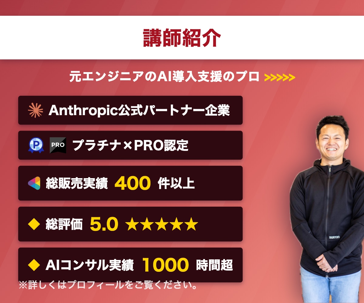 初心者歓迎！ClaudeCode実践編2h教えます Anthropic公認講師のClaudeCode実践編2h イメージ2