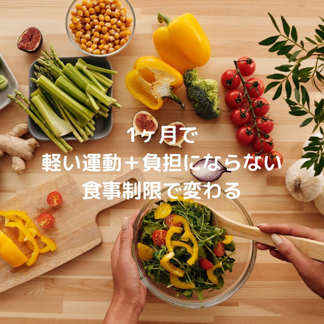 1ヶ月の顔痩せしながら体重を減らすお手伝いします 1日たった5分のマッサージ＋簡単な食事制限 イメージ1