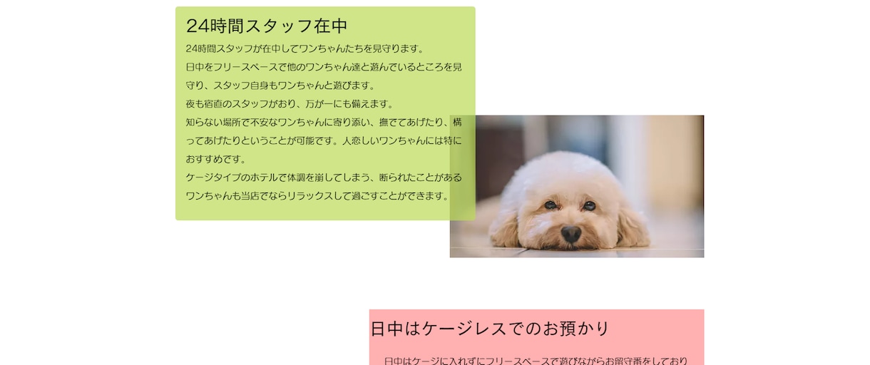 Wixでイメージに合わせたホームページを制作します 女性ならではのホームページをお作りします！ イメージ4