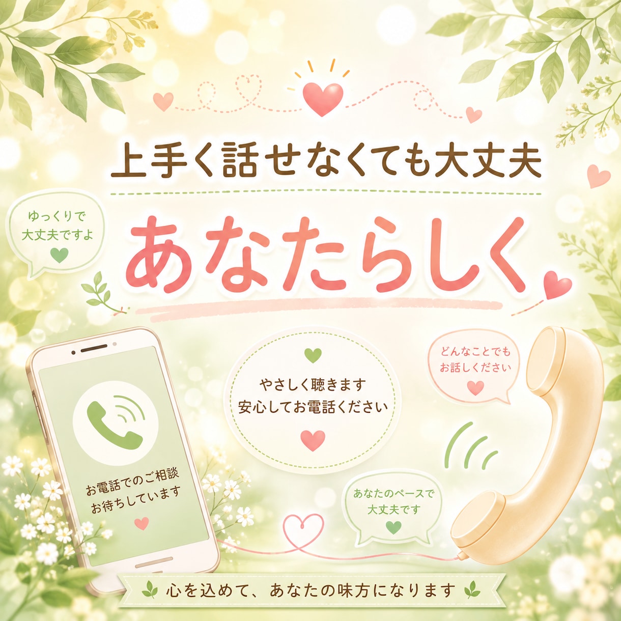 話したいとき、ここにいます 悩み相談も雑談も！ゆるっと気づける電話時間 イメージ2