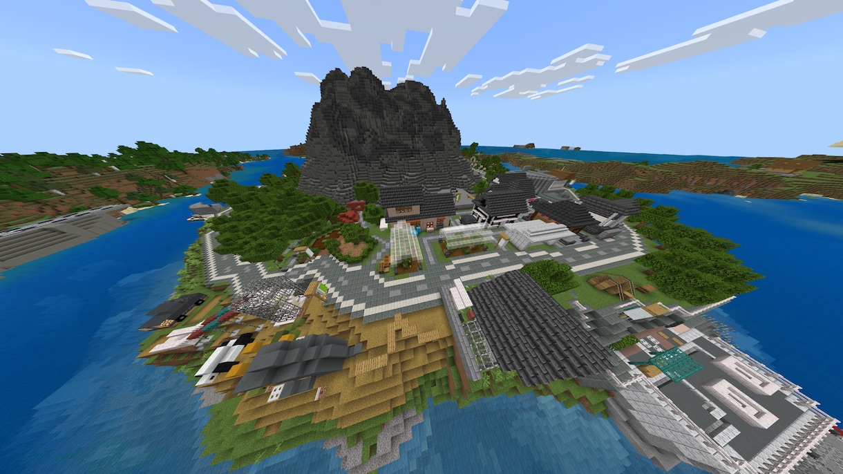 Minecraftワールド制作します 実在の観光地の再現から希望通りの建築まで、なんでも承ります イメージ1