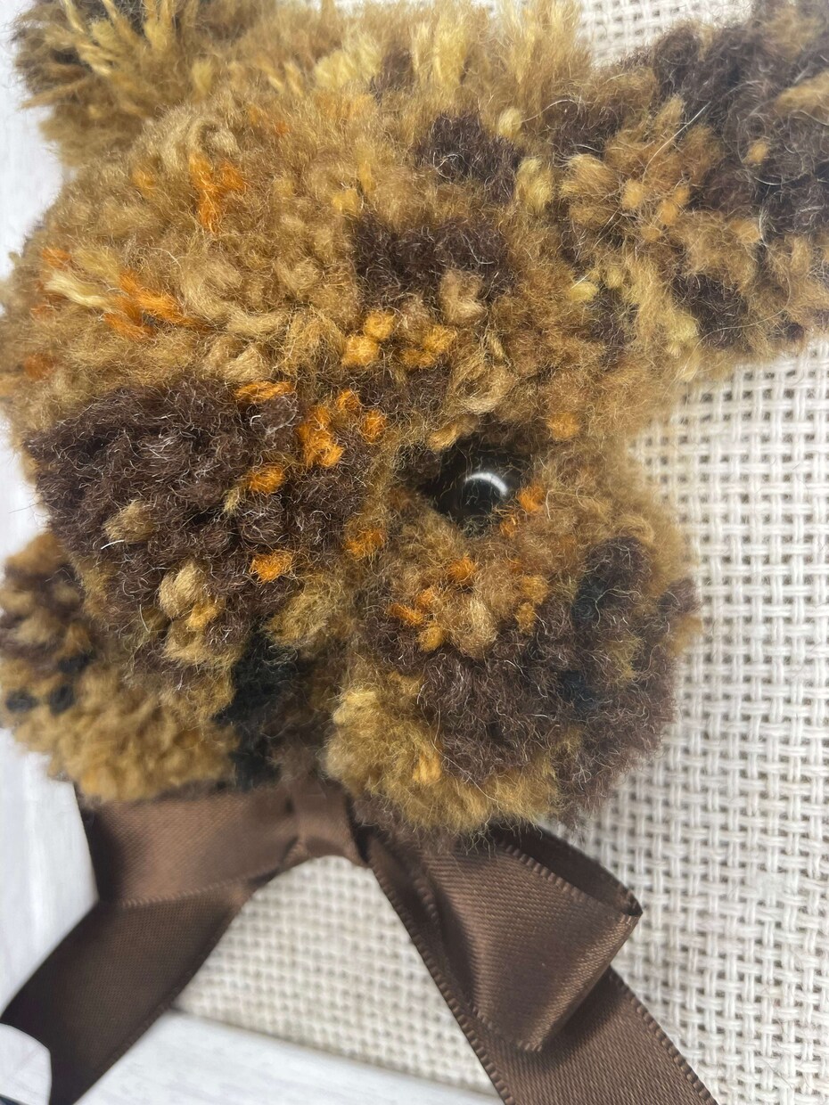 大切なうさぎちゃんをラグにします 手打ちだからこそできる立体感を大切にしています。 イメージ9
