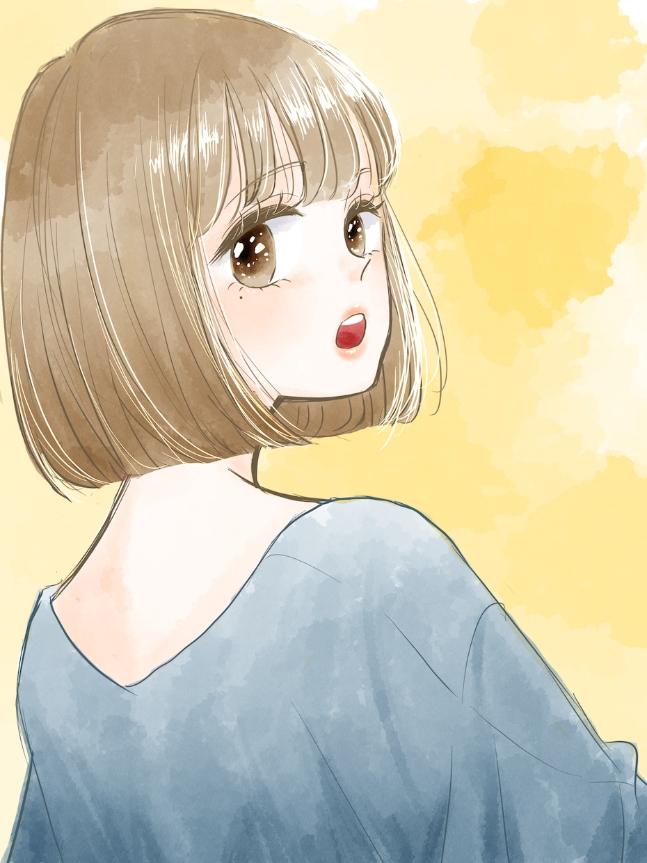 かわいい少女漫画風イラスト描きます 動画サムネ、ヘッダー、挿絵などご希望の用途に◎商用利用可◎ イメージ7