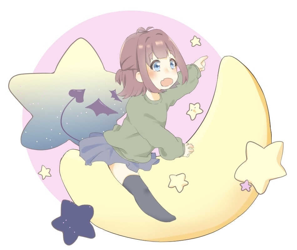 最短3日！お好みの可愛いふわふわ女の子描きます 観賞用・SNS用・歌ってみた・サムネイルなど！用途自由！ イメージ2