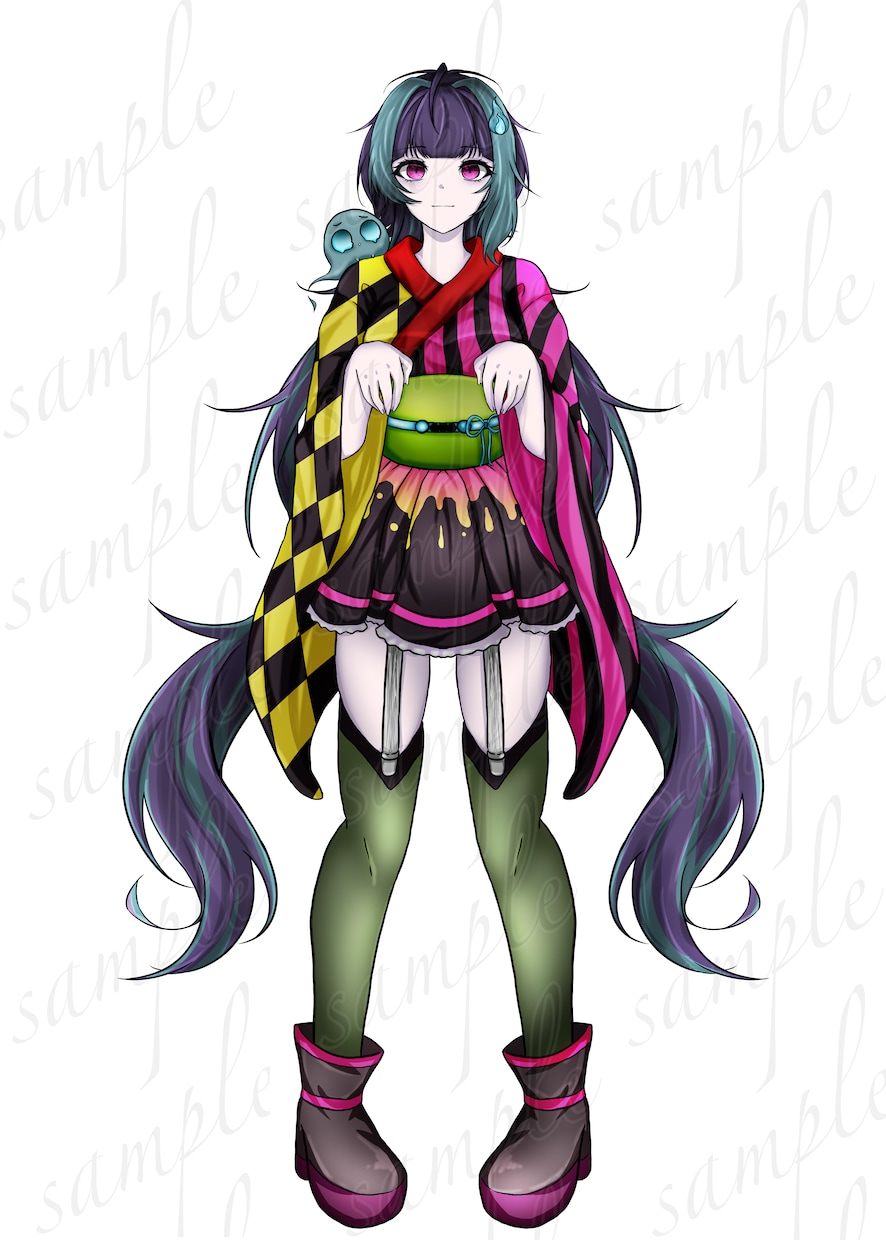 アイコンイラスト等描きます 歌い手様のサムネイルイラスト受付実績あります イメージ3