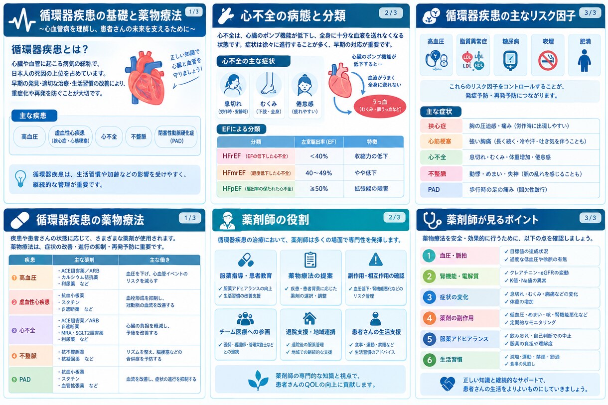 薬剤師向けの医療・薬学資料を作成します わかりやすく資料化   勉強会・研修・院内教育などに イメージ3