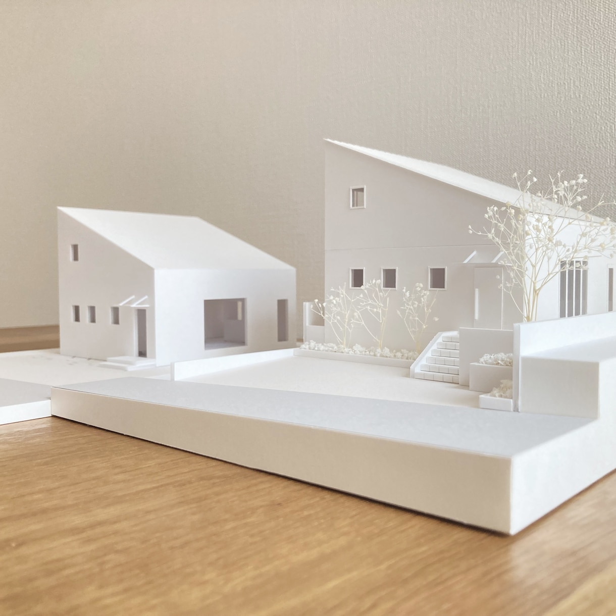 白模型S=1/50　建築模型の制作をいたします 検討・プレゼン・記念品など、様々なシーンでご活用いただけます イメージ9