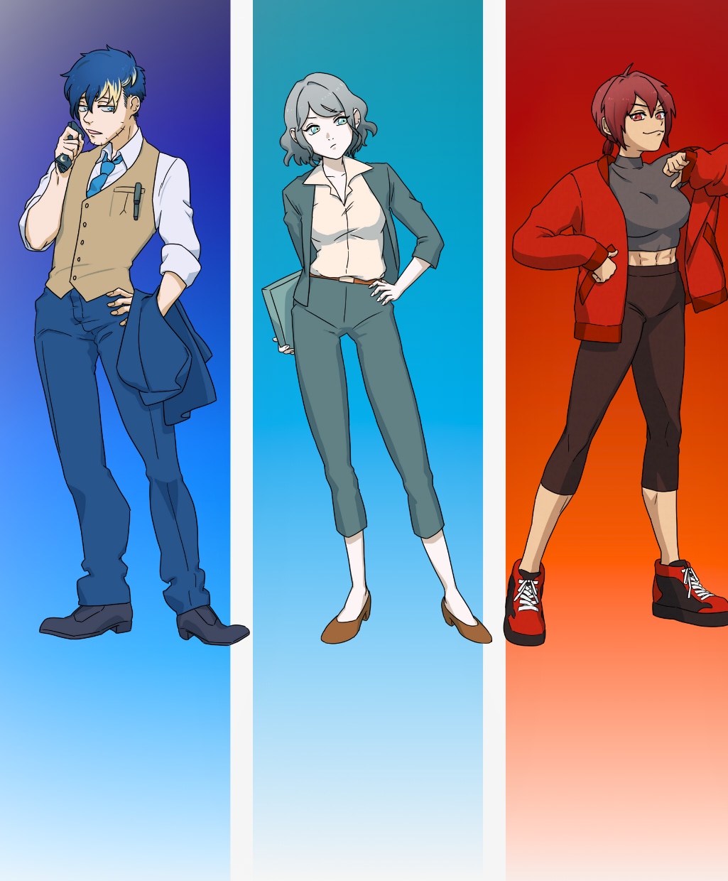すぐに用意しなきゃいけないTRPGの立ち絵描きます とにかく早く立ち絵を描いてほしい人向け！ イメージ4