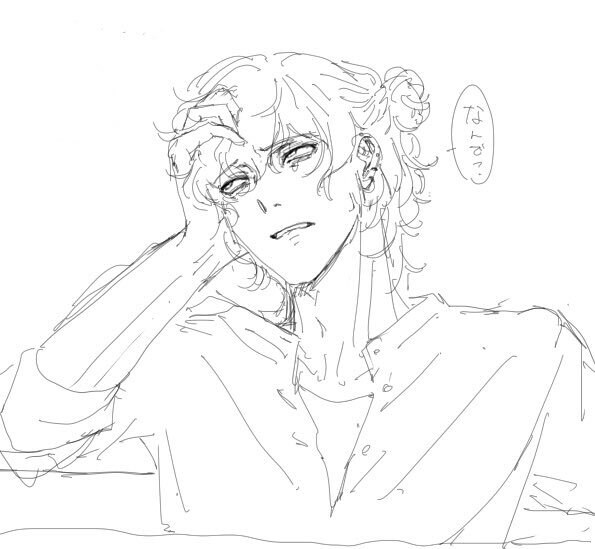 ざっくりした一枚絵を描きます キャラクターの軽いイラストを描きます。 イメージ2