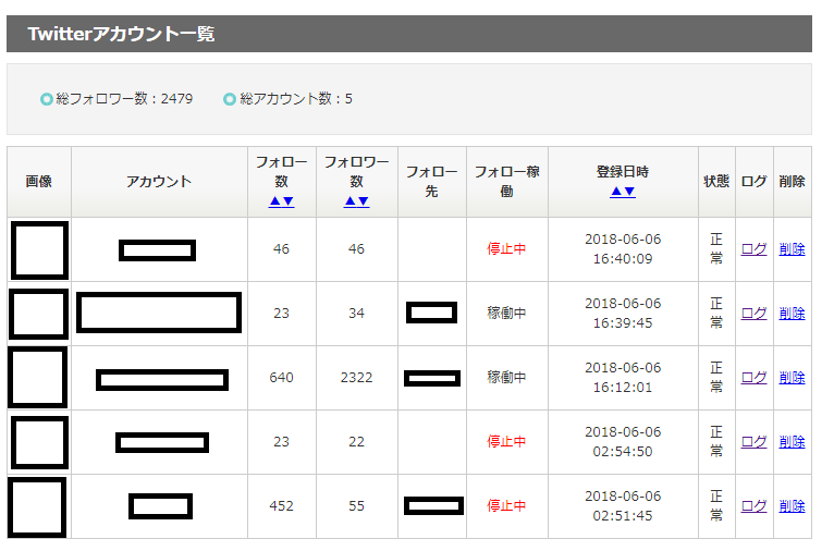 Twitterアカウント管理システムを構築します あなただけが使用するツールをサーバーに構築します イメージ3