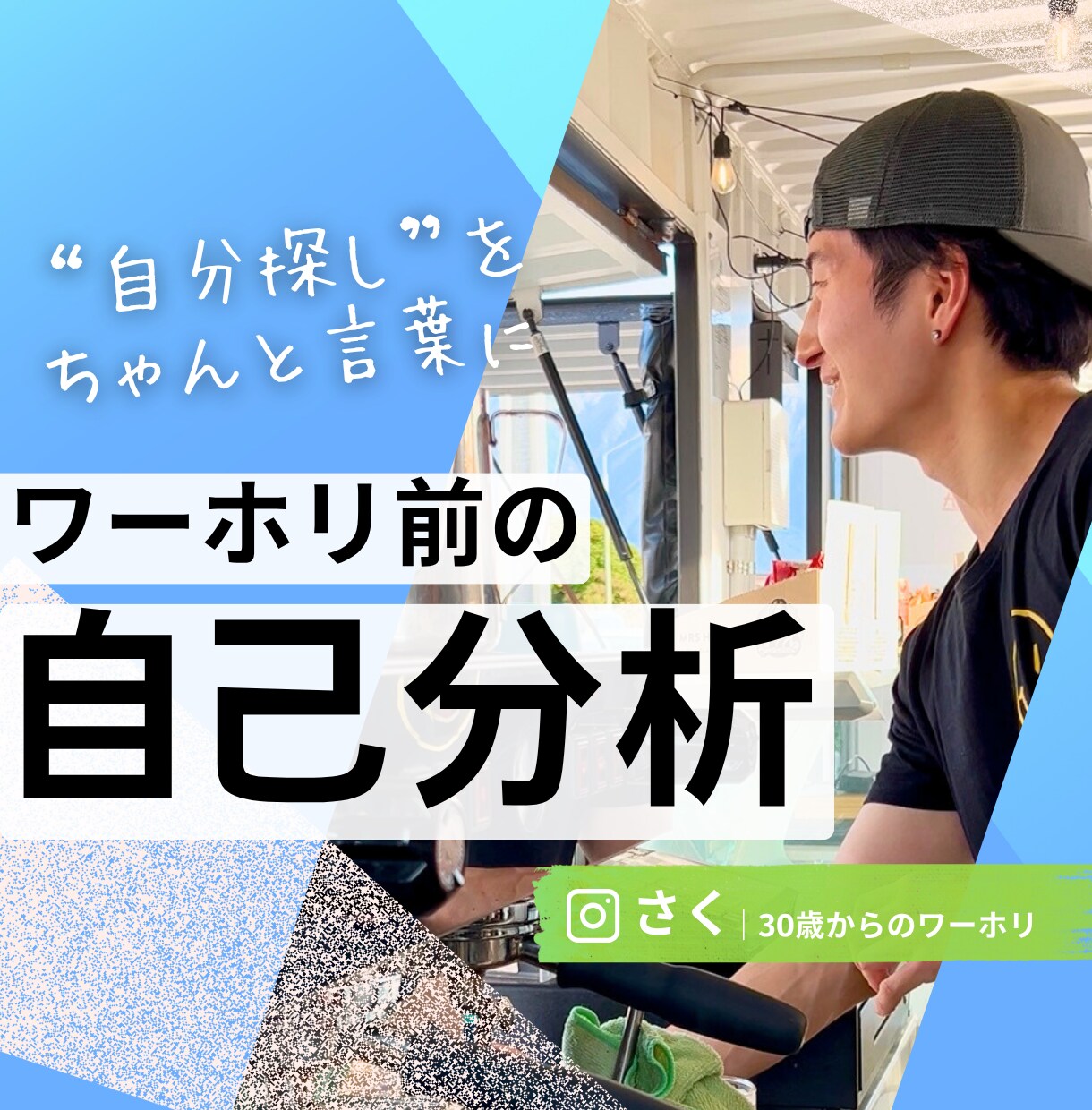 ワーホリの不安を聞いて、共に"行動指針"を作ります 「自分探しの海外滞在」をしっかり言葉にして、実りある１年に イメージ1