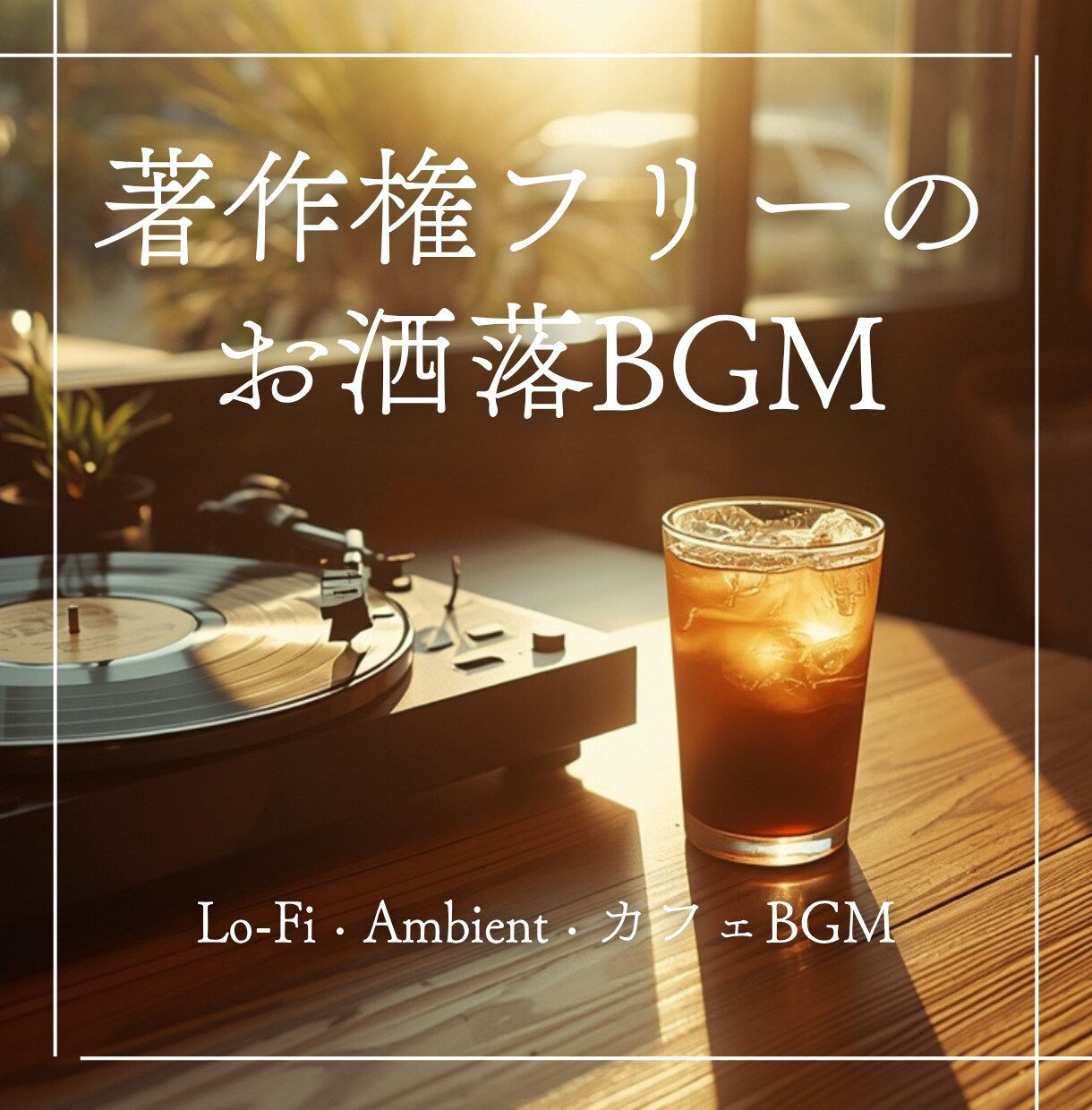 著作権フリーのお洒落BGM作ります サロン・動画向け／Lo-Fi・アンビエント イメージ1