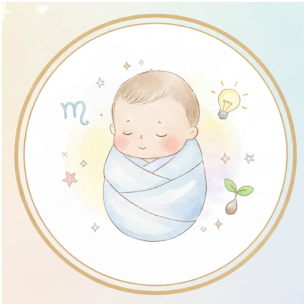 赤ちゃんの“性質の芽”をやさしく読み解きます 育児が少しラクになる、ママパパに寄り添う星読み鑑定です。 イメージ1