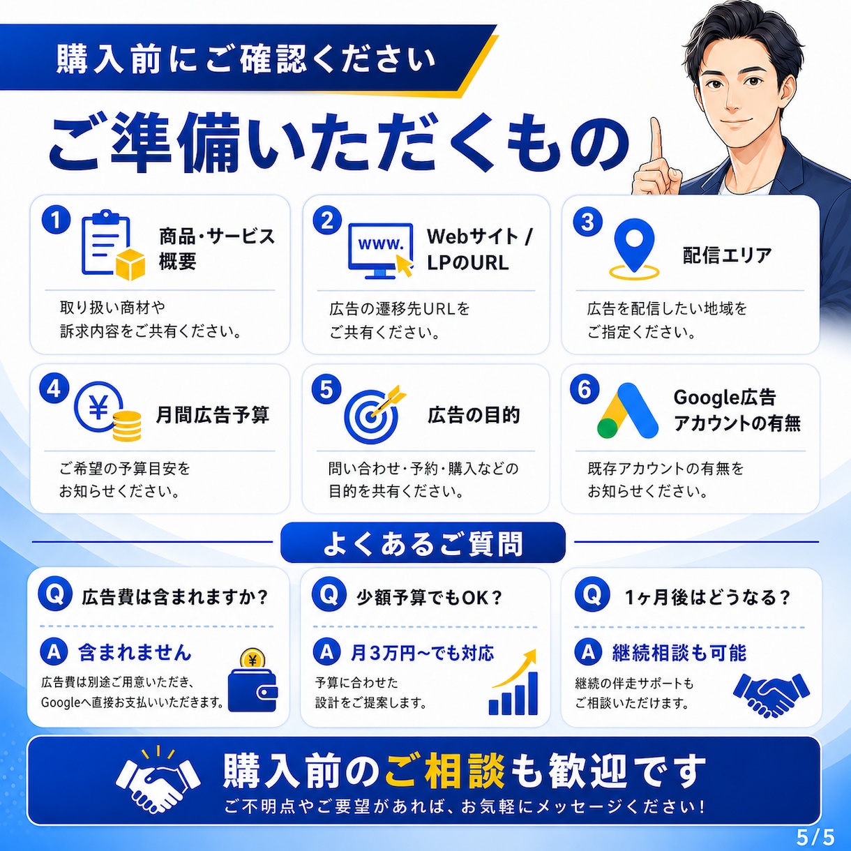 運用歴5年の現役者がGoogle広告を運用します 少額予算OK｜初期設定・改善・レポート対応 イメージ5