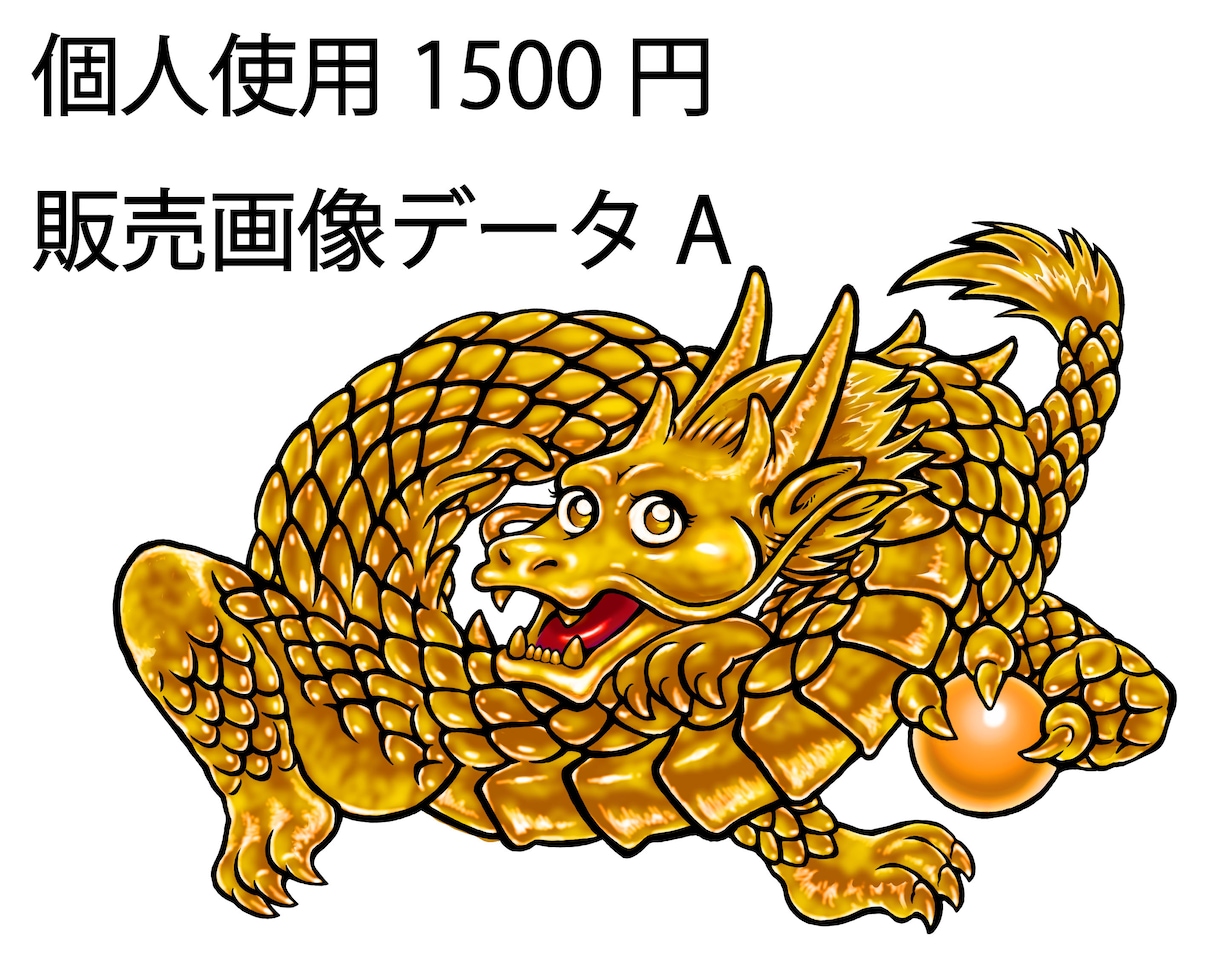 金龍画像素材｜用途別価格設定にて販売します 用途に応じて、選べる価格と品質 イメージ1