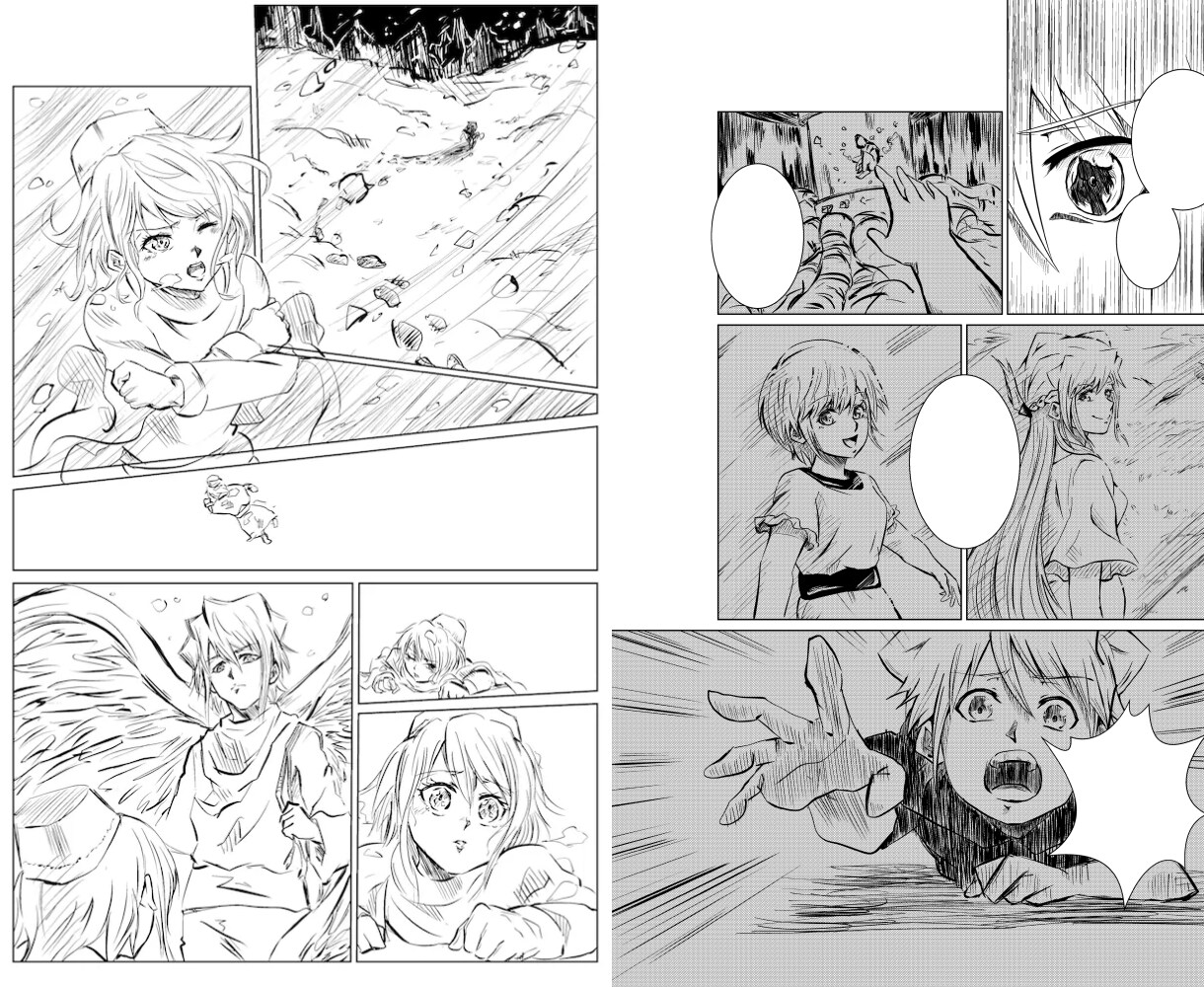 商用OK。広告・ストーリー漫画、何でも制作します シナリオからや数コマのみの漫画など；臨機応変に対応が可能です イメージ6