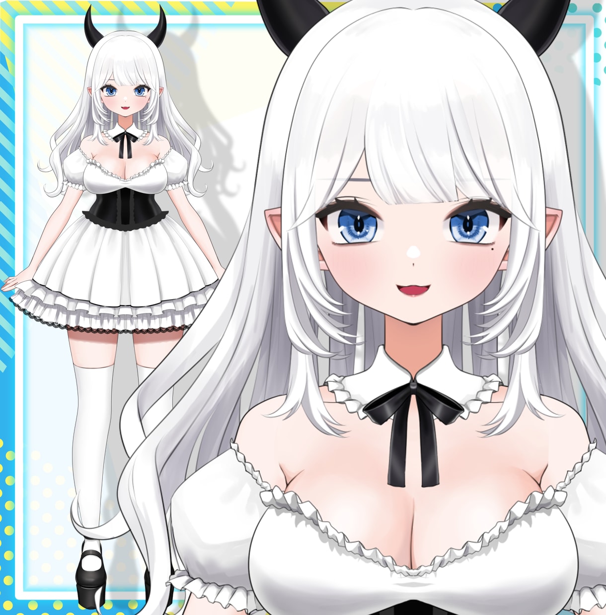 イラストからモデリング一括でVtuber制作します スムーズなので短納期が可能！あなたの声からデザインも出来ます イメージ6