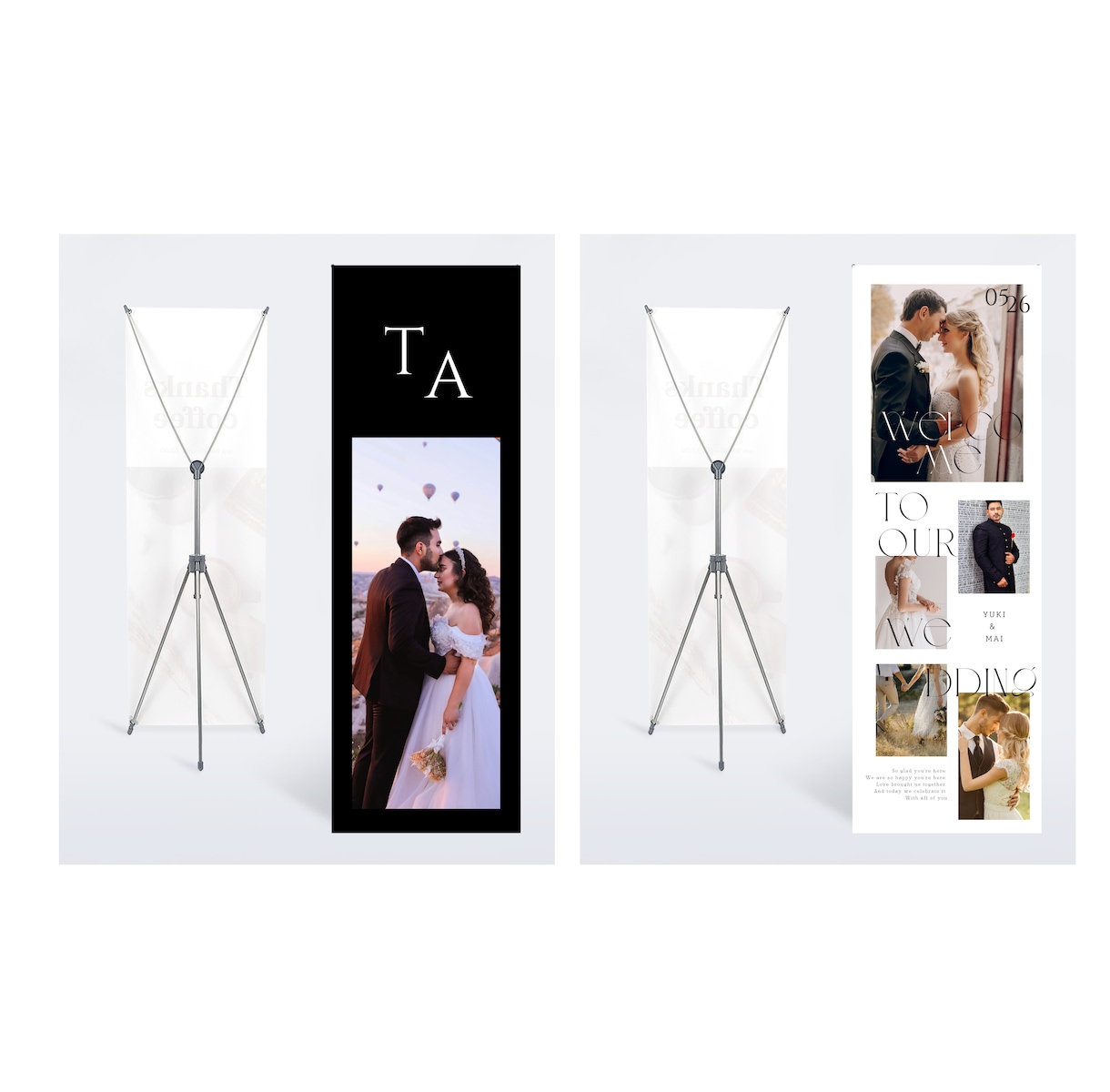 結婚式に♡ウェルカムタペストリー作成します ～送料込！追加料金なし✨印刷してお届けいたします♪～ イメージ4