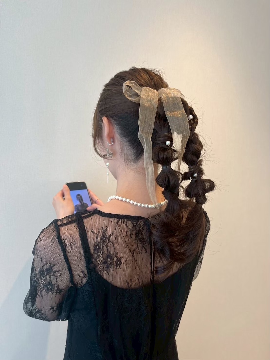 特別な日のヘアスタイル、アレンジ提案します 一生に一度の ˗ˏˋ今ˎˊ˗を輝かせるお手伝いします✨ イメージ5
