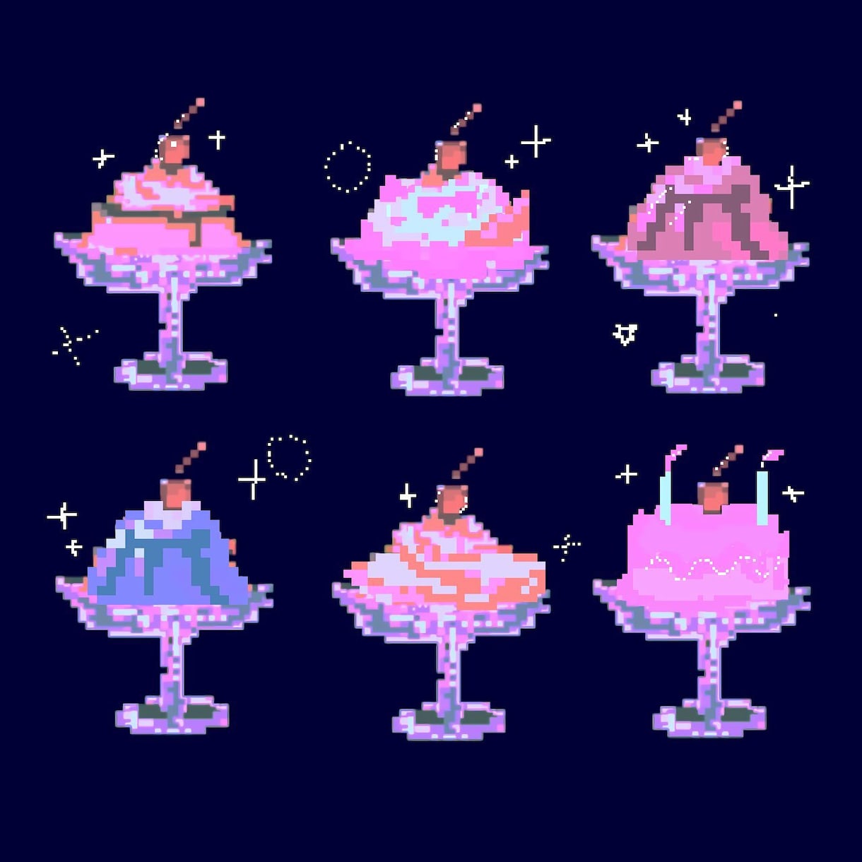 ドット絵、ピクセルアート風イラスト描きます ノスタルジックで目を引くドットイラストをお届け イメージ7