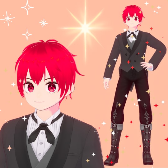 自作VTuberがあなただけのアバターを作ります 2D絵から3Dモデルへ。揺れ髪、リップシンク、まばたきも対応 イメージ5