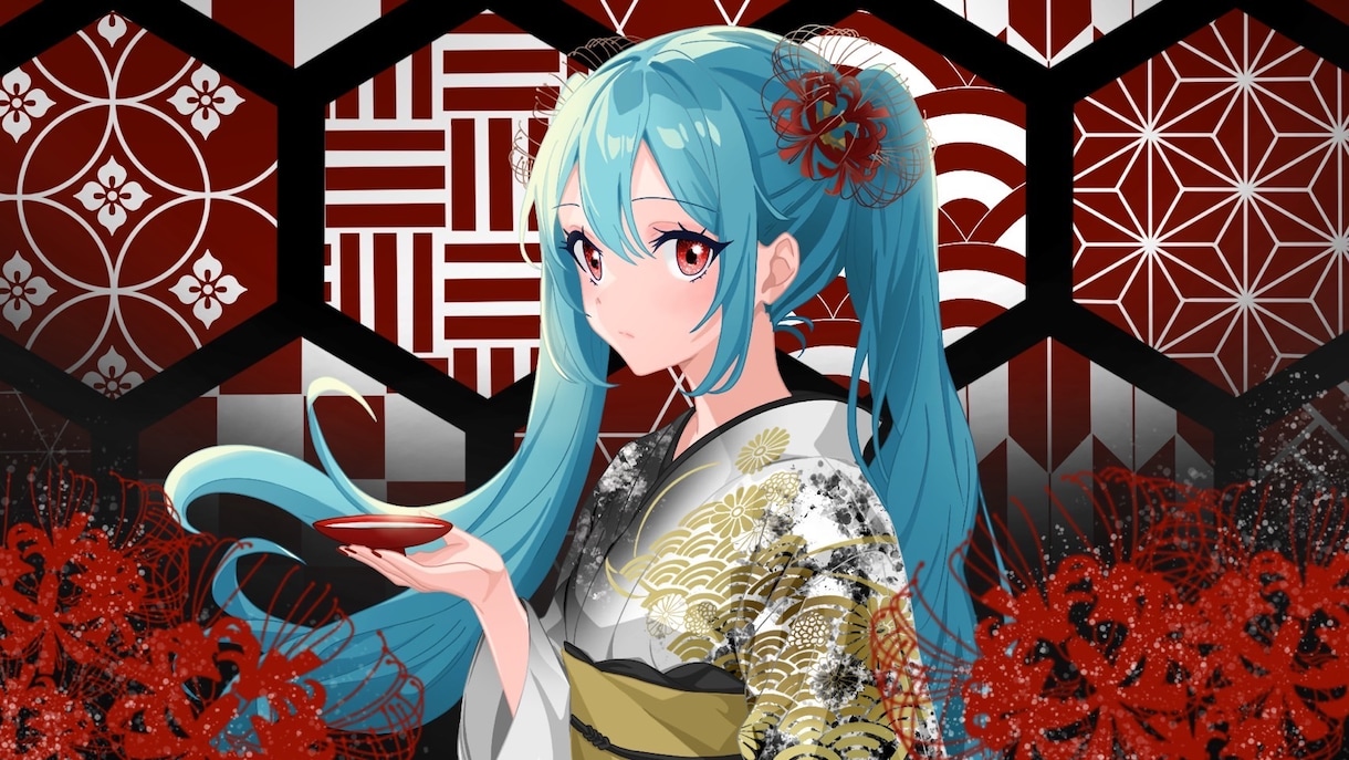 ボカロイラストを描きます 商用利用無料、早期納品、お手頃価格！ イメージ1