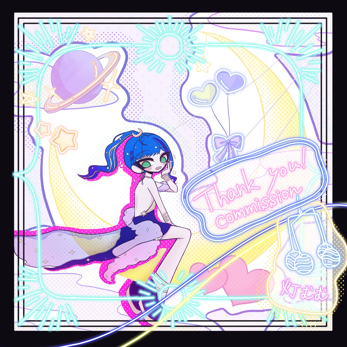 イラスト込で！オリジナルMVを制作します ボカロ曲や歌ってみたのオリジナルMVなら、お任せください！！ イメージ8