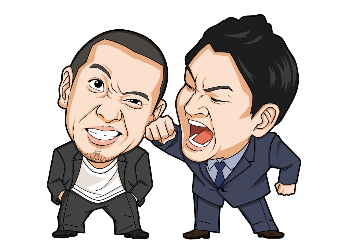 10組限定！1人1000円〜＊似顔絵を制作します SNSアイコンなどに使える、デフォルメ似顔絵を制作します。 イメージ1
