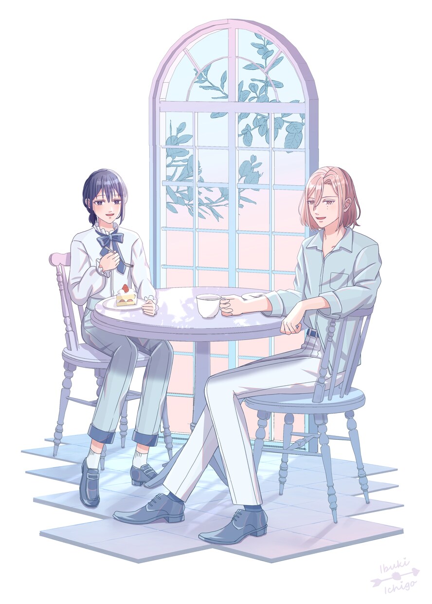 一枚絵を制作します お求めのかっこかわいい一枚絵描きます イメージ6