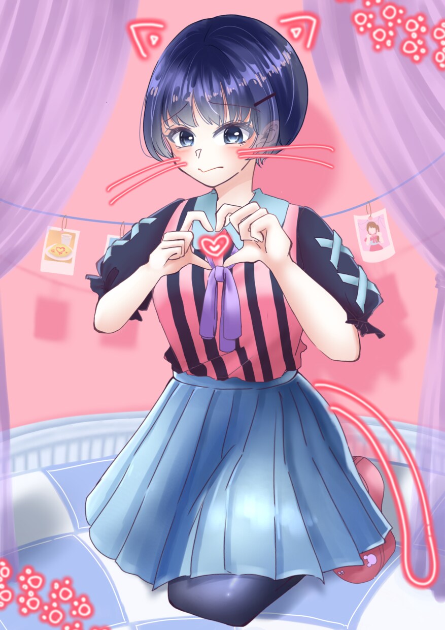 女の子のアイコンイラスト描きます 可愛い女の子やかっこいい女の子、ロリまで イメージ1