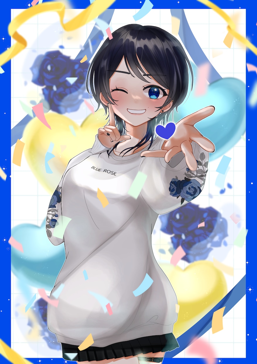 鮮やか＆華やか⭐︎各種記念日を彩るお手伝いします 特別な日を特別なイラストで飾りませんか？ イメージ2