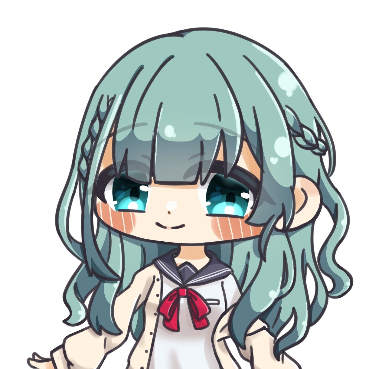 可愛い系！アイコンや立ち絵などのイラストを描きます ミニキャラから等身まであなたに可愛いを描きます イメージ5