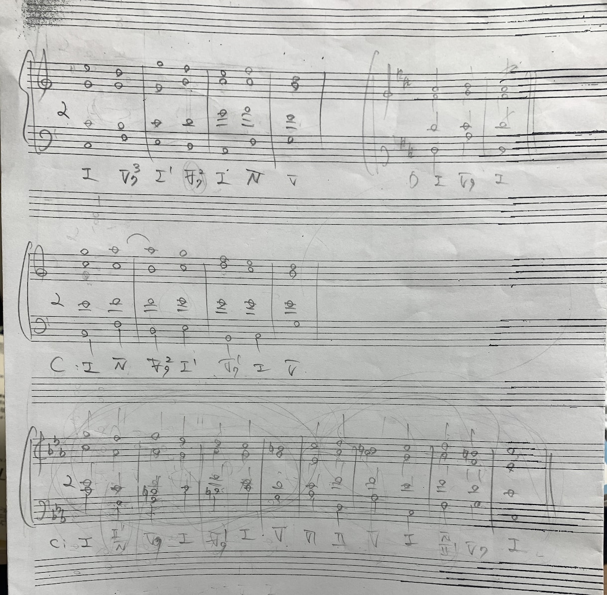 和声学添削・レッスンします 初心者〜演奏家レベルまで。四声体から実曲分析まで対応 イメージ2