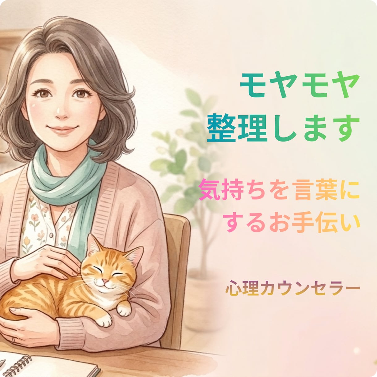 気持ちのモヤモヤ心理カウンセラーが一緒に整理します 話すだけでもOK 初めての方もお気軽にどうぞ イメージ1