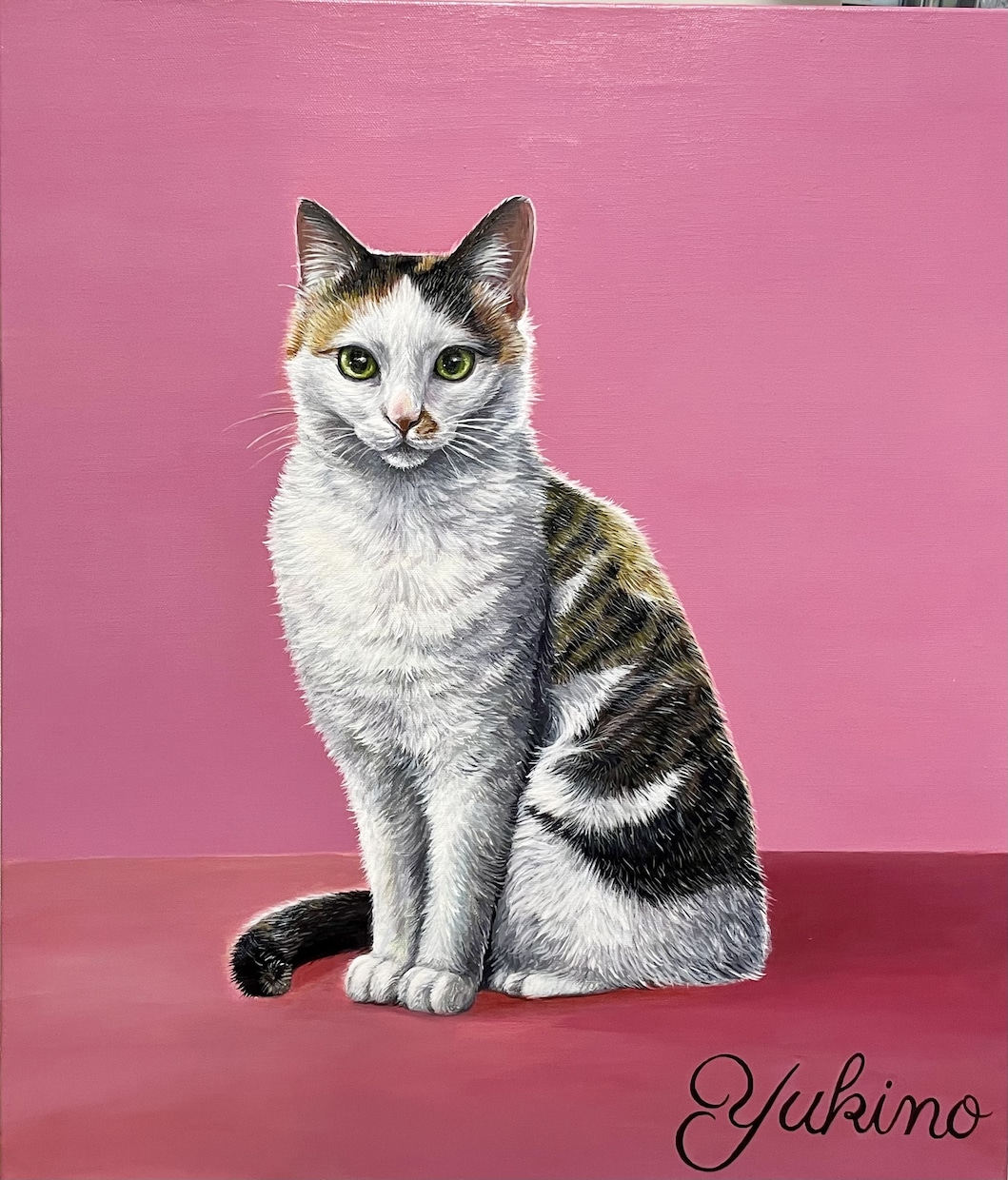 アクリル画でうちの子似顔絵を描きます キャンバス｜18cm×18cm｜犬・猫・鳥・小動物・爬虫類◎ イメージ4